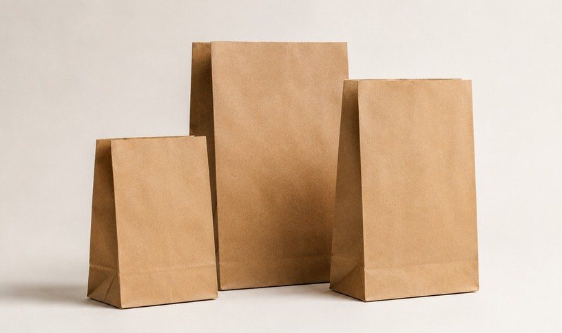 SOS kraft food bags